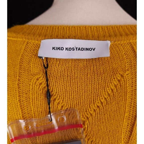 Kiko Kostadinov Itten Cable Knit Size 48 L Mens NWT - Picture 11 of 13